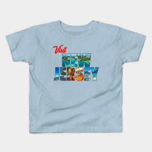 Visit New Jersey Kids T-Shirt